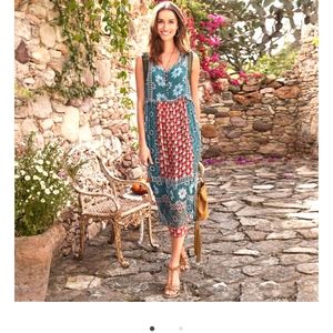 Samara Boho Dress by Sundance Large